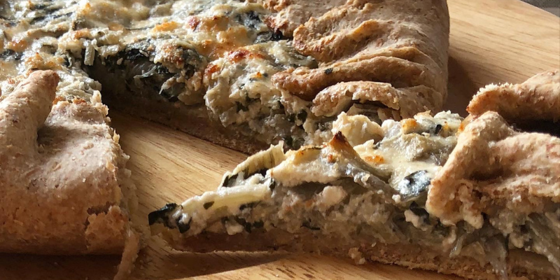 torta salata alle erbette integrale