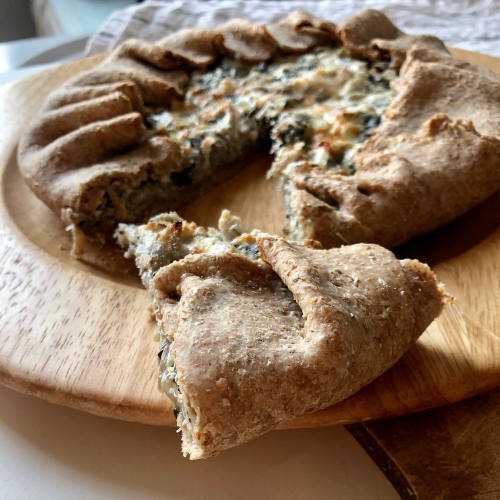 torta salata integrale bietole ricotta